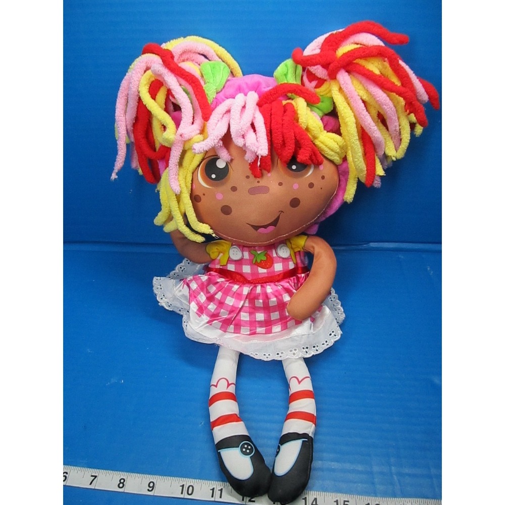 Flip Zee Girls Zana Very Berry Strawberry Sweet and Cuddly 2-in-1 Plush Doll